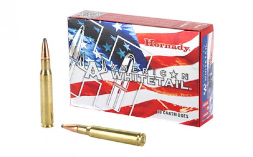 Hornady American Whitetail, 30-06, 150 Grain, Interlock Soft Point, 20 Round Box 8108