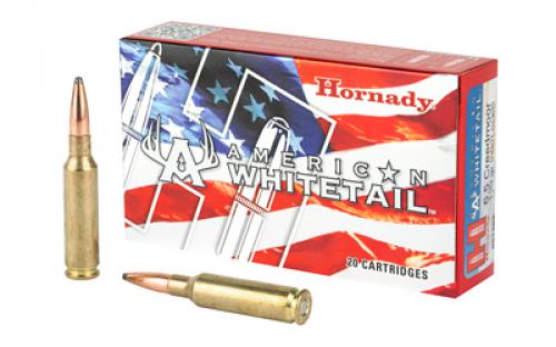 Hornady American Whitetail, 6.5 Creedmoor, 129 Grain, Interlock, 20 Round Box 81489
