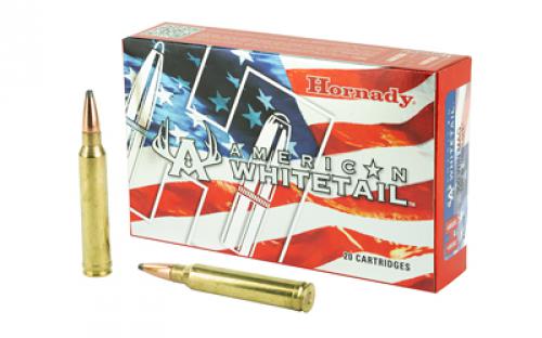 Hornady American Whitetail, 300 WIN MAG, 150 Grain, Soft Point, InterLock, 20 Round Box 8204