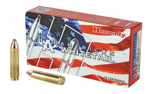Hornady American Whitetail, 450 Bushmaster, 245 Grain, InterLock, 20 Round Box 82242