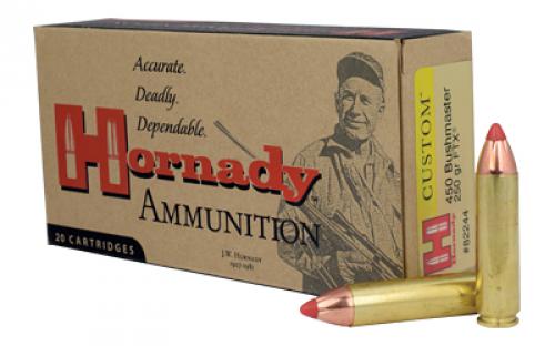 Hornady Custom, 450 Bushmaster, 250 Grain, FlexTip, 20 Round Box 82244