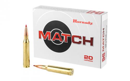 Hornady Match, 338 Lapua, 285 Grain, ELD Match, 20 Round Box 82300