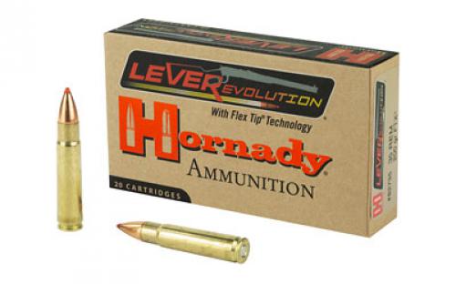 Hornady LeverEvolution, 35 Remington, 200 Grain, FlexTip, 20 Round Box 82735