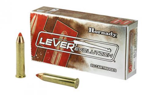 Hornady LeverEvolution Ammunition, 45-70 Gvt, 250 Grain, MFX, Lead Free, 20 Round Box, California Certified Nonlead Ammunition 82741