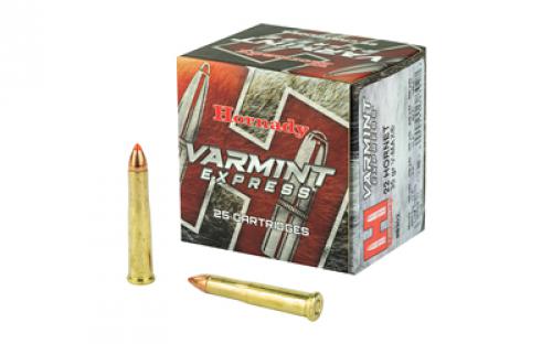 Hornady Varmint Express, 22 Hornet, 35 Grain, V-Max, 25 Round Box 8302