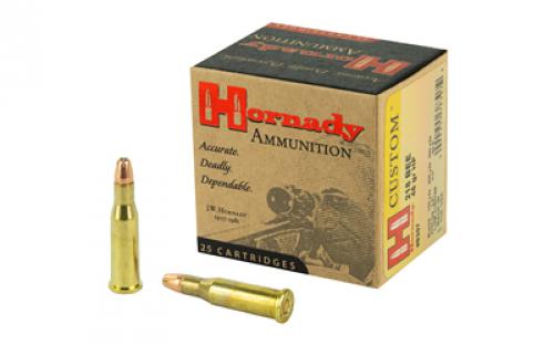 Hornady Custom, 218 Bee, 45 Grain, Hollow Point, 25 Round Box 8307