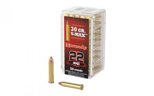 Hornady Varmint Express, 22WMR, 30 Grain, V-Max, 50 Round Box 83202