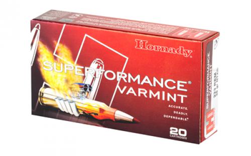 Hornady Superformance Varmint, 223 Rem, 35 Grain, NTX, Lead Free, 20 Round Box, California Certified Nonlead Ammunition 83266