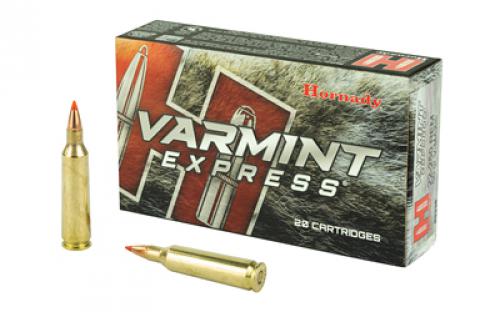 Hornady Varmint Express, 22-250, 50 Grain, V-Max, 20 Round Box 8336