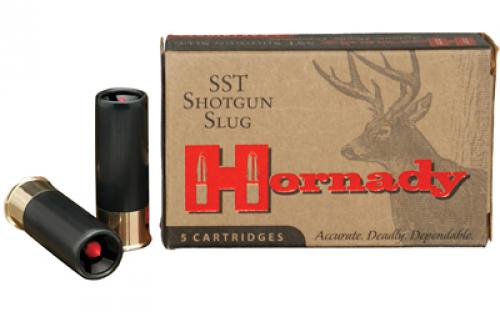 Hornady SST, 12 Gauge 2.75, 300 Grain, FTX, Sabot Slug, 5 Round Box 8623