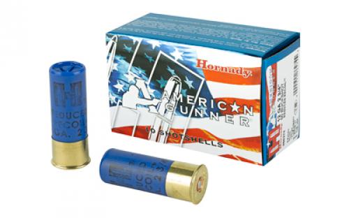 Hornady American Gunner, 12Ga 2.75, 00 Buckshot, Low Recoil, 10 Round Box 86274