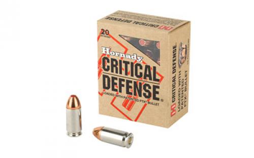 Hornady Critical Defense, 45ACP, 185 Grain, Flex Tip, 20 Round Box 90900