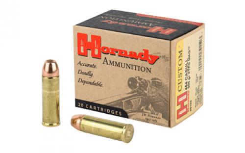 Hornady Custom, 454 Casull, 300 Grain, Jacketed Hollow Point, 20 Round Box 9150