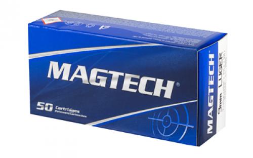 Magtech Sport Shooting, 9MM, 115 Grain, Full Metal Jacket, 50 Round Box 9A