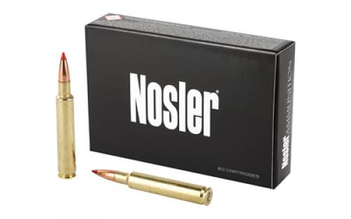 NOSLER Ballistic Tip Hunting, 280 Ackley Improved, 140 Grain, Rifle Ammunition, 20 Round Box 43504