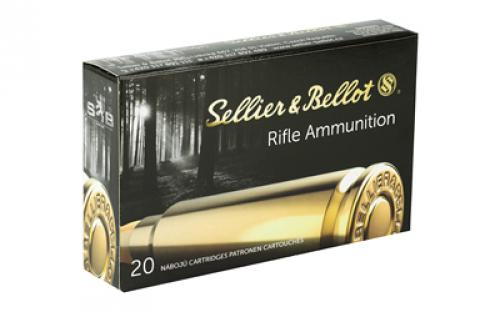 Sellier & Bellot Rifle, 6.5X55 Swedish, 131 Grain, Soft Point, 20 Round Box SB6555A