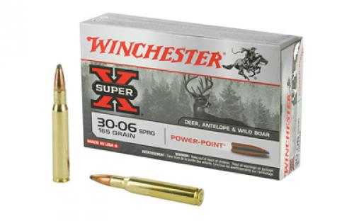 Winchester Ammunition Super-X, 30-06, 165 Grain, Power Point, 20 Round Box X30065