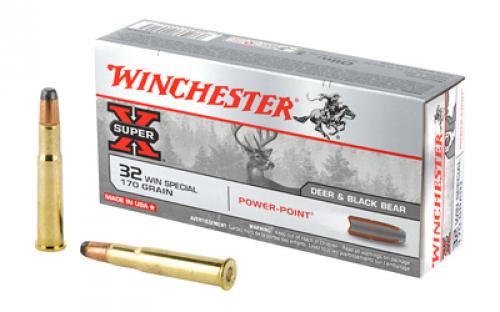 Winchester Ammunition Super-X, 32 WIN Special, 170 Grain, Power Point, 20 Round Box X32WS2