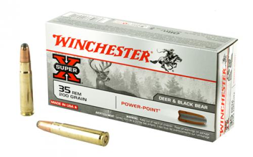 Winchester Ammunition Super-X, 35REM, 200 Grain, Power Point, 20 Round Box X35R1