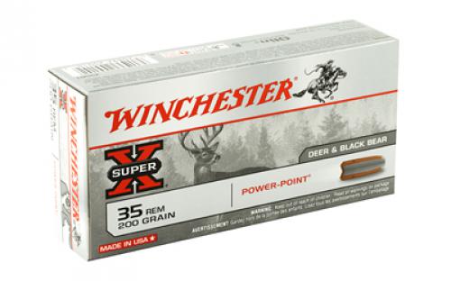Winchester Ammunition Super-X, 35REM, 200 Grain, Power Point, 20 Round Box X35R1