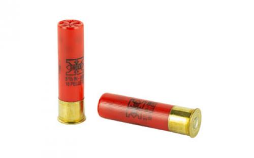 Winchester Ammunition Super-X, 12 Gauge, 3.5", 00 Buck, Buckshot, 18 Pellets,5 Round Box XB12L00