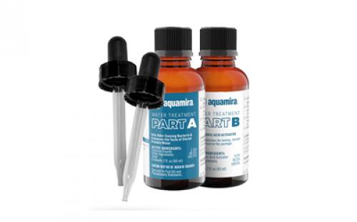Aquamira Water Treatment Drops, 2 oz Bottles, Treats Up to 30 Gallons of Water 67206