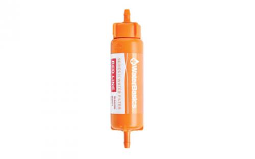 Aquamira Series II, WaterBasics Filter Bottle, Red Line Filter, Orange, Includes 2 Filters 67268