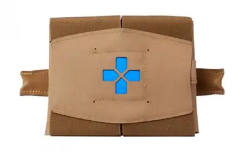 Blue Force Gear Micro Trauma Kit NOW!, Medical Pouch, Belt Attachment, Coyote BT-TKN-MTKN-EMPTY-CB