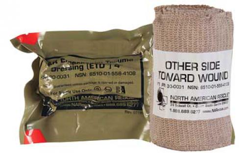 North American Rescue Emergency Trauma Dressing, 4 30-0031