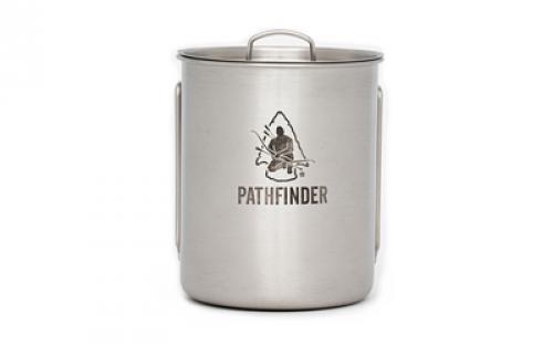 Pathfinder 25oz Cup and Lid Set, Stainless Steel PF25C-101