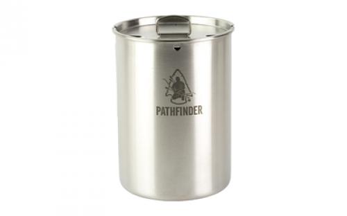 Pathfinder 48oz Cup and Lid Set, Stainless Steel PF48C-101
