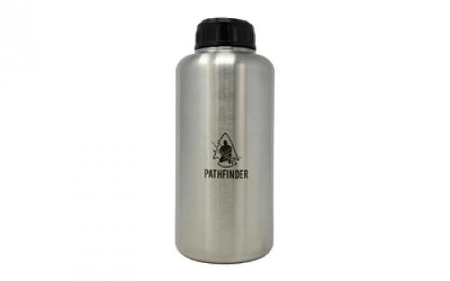 Pathfinder 64oz Widemouth Bottle, Stainless Steel PF64B-101