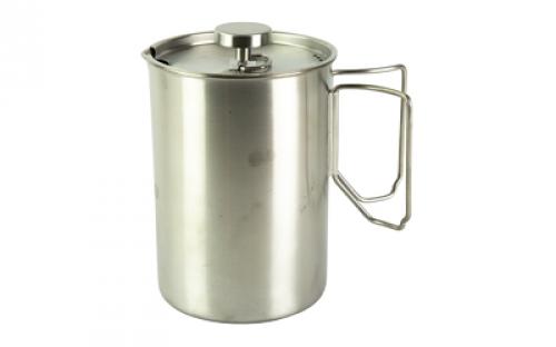 Pathfinder French Press Kit, Stainless Steel, 48oz PFFP-102
