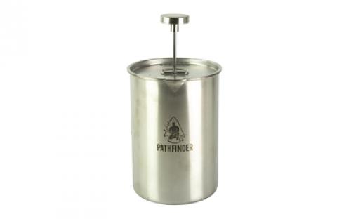 Pathfinder French Press Kit, Stainless Steel, 48oz PFFP-102