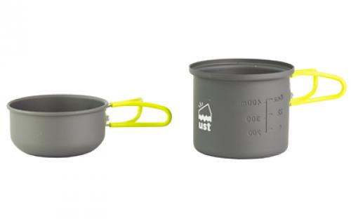 UST - Ultimate Survival Technologies Solo Cook Kit, Aluminum, Anodized Finish, Black 1146766