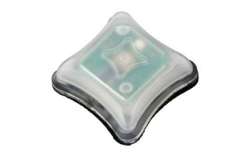 Unity Tactical SPARK, Marker Light, Green, All Polymer Construction, Velcro Backer, Matte Finish, Black SPK-GV1