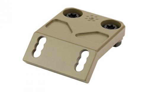 Arisaka Defense Offset Light Mount, For SureFire Scout Light Weapon Lights, Fits MLOK Sig Sauer MCX, Anodized Finish, Flat Dark Earth OSM-MCX-FDE