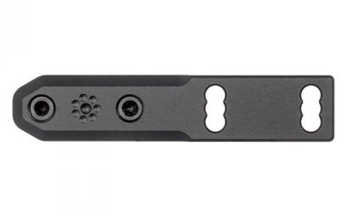 Arisaka Defense Light Mount, For 1 Lights, Fits Keymod, Anodized Finish, Black RLM-K-1