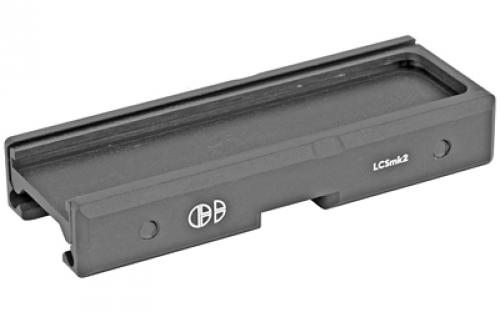 Cloud Defensive LCS, Black Anodized Aluminum, Proprietary Dual Cable Control Channels, Ambidextrous Tape Switch Mount, Fits Streamlight Pro-Tac Series Remote Tape Switch LCSMK2k BLK
