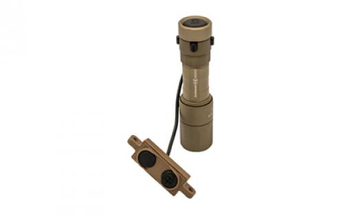 Cloud Defensive REIN 3.0 Micro, Weaponlight, 95,000 Candela, Accepts 18350 and CR123A Batteries, M-LOK Mount, Remote, LCS, Black REIN 3.0 MICRO-DF-S-FDE