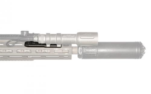 Haley Strategic Partners Thorntail X, Inline Light Mount for Most Surefire/Streamlight/Cloud Defensive/Modlite/Arasaka/Odin Weaponlights, Fits M-LOK, Anodized Finish, Black LM_TX_MLOK_INL-1-1-BLK