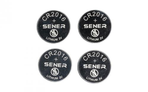 Viridian Weapon Technologies Tactical Energy, 4 Pack, CR2016 350-0013