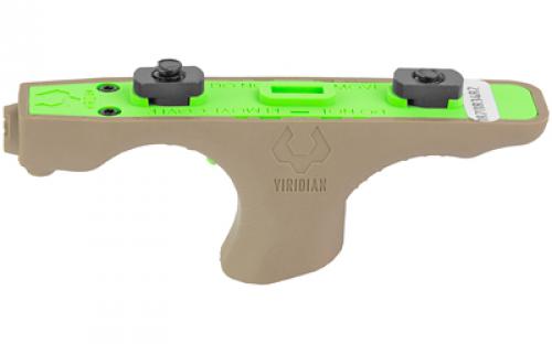Viridian Weapon Technologies HS1 Hand Stop w/ Green Laser, M-LOK Mounting Retail Box, Flat Dark Earth 912-0037