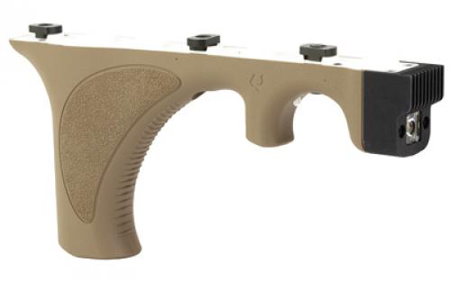 Viridian Weapon Technologies 4LUX Handstop with Light, M-LOK Mounting, Flat Dark Earth, 400 Lumens 912-0075