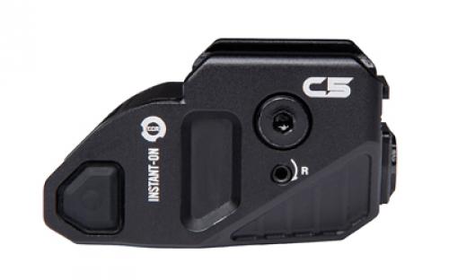 Viridian Weapon Technologies Viridian C5, Green Laser, Universal Fit, Rechargeable Battery, Black 930-0024