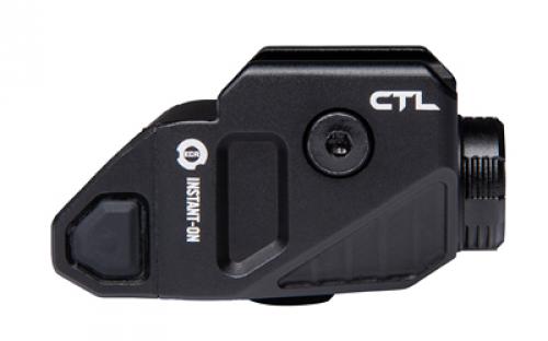 Viridian Weapon Technologies CTL Tactical Light, Universal Fit, Rechargeable Battery, 525 Lumens, Black 930-0025