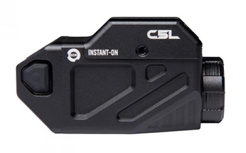 Viridian Weapon Technologies C5L Tactical Light with Green Laser, Universal Fit, Rechargeable Battery, 650 Lumens, Black 930-0027