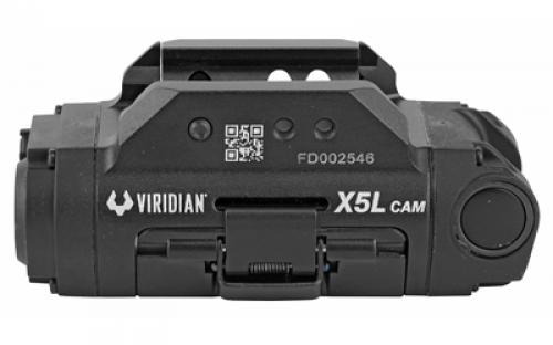 Viridian Weapon Technologies X5L Gen 3 Universal Mount Green Laser With Tactical Light (500 Lumens) and HD Camera, Features a 1080p Full-HD Digital Camera and Microphone, INSTANT-ON, Removable Rechargeable Battery, Micro USB Port for Charging and File Transfer, Waterproof, Black 990-0019