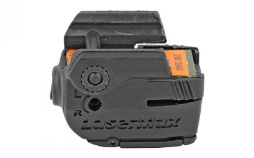 LaserMax Micro UniMax, Red Laser, Fits Picatinny, Black Finish, with Battery MICRO-2-R