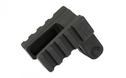 Midwest Industries Alpha Light Mount, Fits Barrels with Diameter .580 - .700, 2.1 1913 Rail on Each Side, Black MI-AK-01